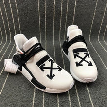 Load image into Gallery viewer, Unisex Adidas Human Holi NMD MC x OFF White F997680 White Black basketball shoes